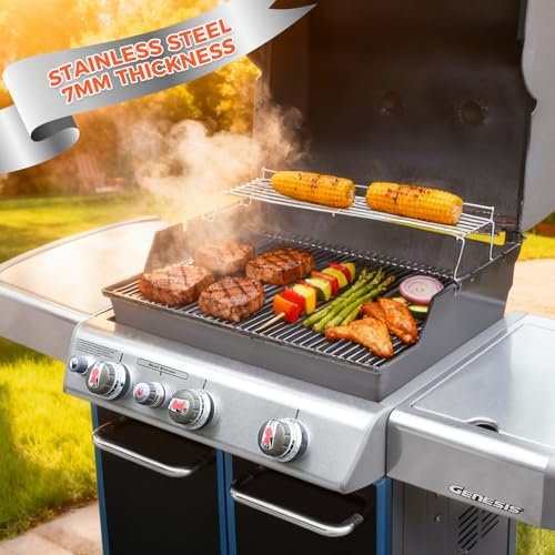 QuliMetal 19.5" Grill Grates for Weber Genesis 300 Series (2007-2016) - Image 6
