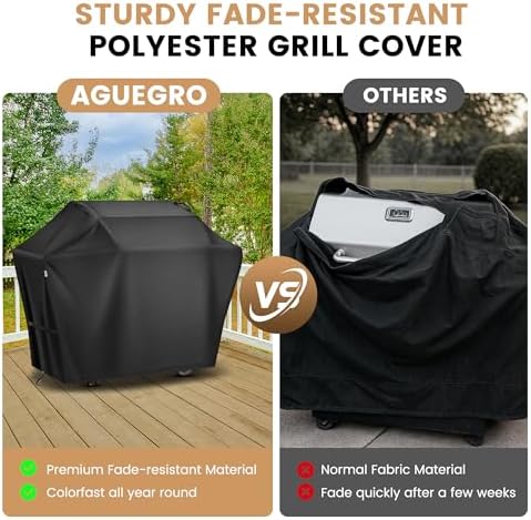 Grill Cover 52 Inch for Outdoor Grill, Waterproof＆UV-Proof Gas Grill Cover - Image 6
