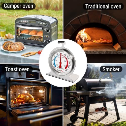 TempPro 3-Pack Oven Thermometer for Gas Oven with 431 Stainless Steel - Image 7