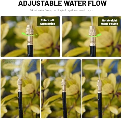 360° Adjustable Drip Irrigation System with 16 Nozzles & Water Timer - Image 6