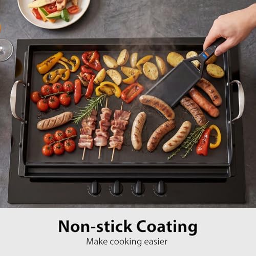 Utheer Griddle Kit, 25 x 16 Inch Nano Ceramic Nonstick Flat Top - Image 3
