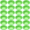 24 Pack 12 oz Disposable Plastic Bowls Dessert, Ice Cream, Salad, Soup Serving Cups for Party, Picnic, Food Snacks (Green) by Unknown