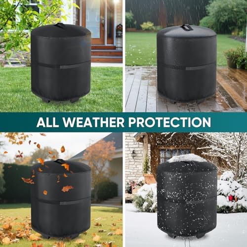 21" Grill Cover for Charbroil The Big Easy Turkey Air Fryer - Image 6