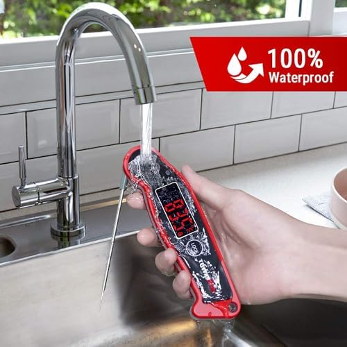 TempPro TempSwift 0.5 Sec Instant Read Digital Meat Thermometer Waterproof - Image 3
