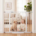 Mumeasy Baby Gate with Door, 26-40" Pressure Mounted Dog Gate for Doorways by Mumeasy-FocusonBabyPetSafetyGate