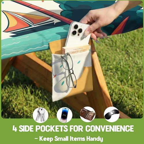Picnic Table Cover with Bench Covers Table Cloth Tablecover Camping Essentials Camp Tools Camper Ideas Outdoor Beach Summer Accessories Must Haves Motorhome Trailer Road Trip Tent Rv Travel Supplies - Image 5