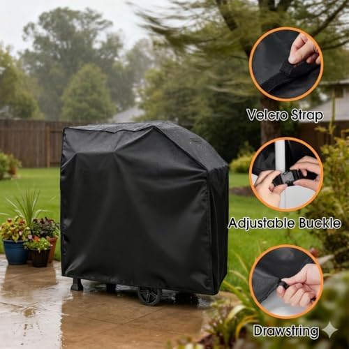 Grill Cover for Expert Grill Heavy Duty 32-Inch Charcoal Grill - Image 4