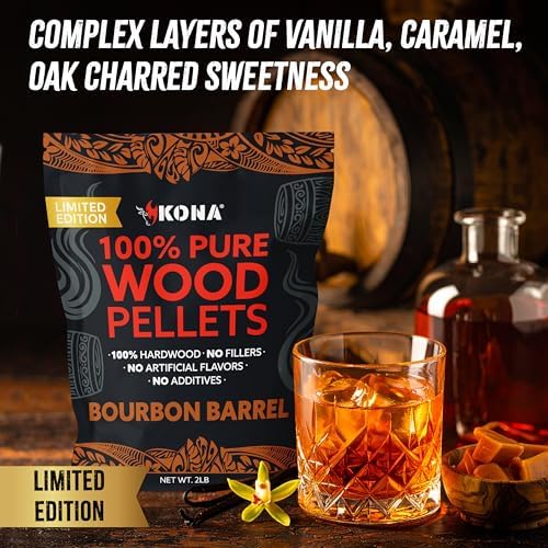 Kona Bourbon Barrel Pellets, Limited Edition, Intended for Ninja Woodfire - Image 2