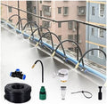 Outdoor Misting Sprinkler Kit, 360° Adjustable Nozzles Drip Irrigation System for Garden, Farm, Workshop & Construction Cooling and Dust Control by ERRULAN