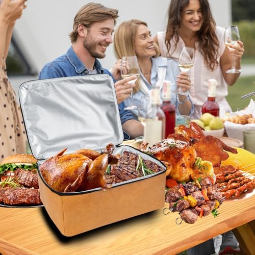 BBQ Blanket for Resting Meat,Reusable BBQ Resting Bag for Meat,Meat Brisket Resting Bag,Meat Blanket for Resting Large Barbecue Resting Blanket For Outdoor Smoker and Grilling - Image 5
