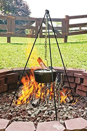 Lodge Campfire Cooking Tripod, Adjustable Chain, 43.5 Inches - Image 2