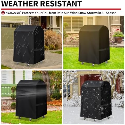 NEXCOVER Grill Cover- 30" Waterproof BBQ Grill Cover, Barbeque Cover Grill Cover for Outdoor Grill, UV Resistant Dustproof Barbecue Smoker Cover. - Image 6