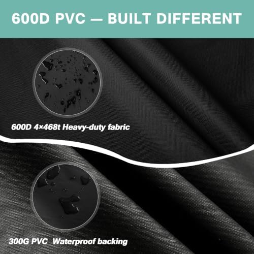 [Upgraded Reinforced Thickened Fabric]65 inch Grill Cover for Outdoor Grill - Image 5