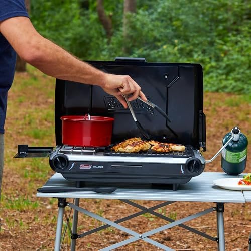 Coleman Tabletop 2-in-1 Camping Grill/Stove, 2-Burner Propane, 20,000 BTUs - Image 5