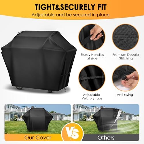 48 Inch Grill Cover, Waterproof, Weather, UV & Fade Proof for Outdoor Grill - Image 3