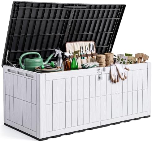 YITAHOME XXL 240 Gallon Extra Large Deck Box by YITAHOME
