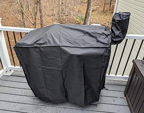 Heavy Duty 600D Grill Cover Compatible with Z Grill ZPG-700D Series Wood Pellet and 450 Series 550 Series ZPG-450A ZPG-550B, Z Grills 10502B, UV Fade Resistant Full Length Cover - Image 7