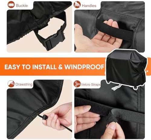 Heavy Duty Grill Cover for Recteq Backyard Beast 1200 & 1000 - Image 3
