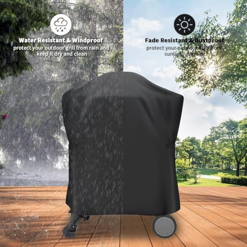 Mini Tabletop Gas Grill Cover for Artestia Electric Smokeless BBQ Griddle - Image 6