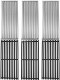 Emitter Plate & Grill Grate 463242516 for Charbroil Commercial Infrared 3 Burner Grills 463242515 466242515 463243016 463367016 466242516 463342620 463346017, Charbroil G474-0017-W1 G466-2400-W1 Parts by SafBbcue
