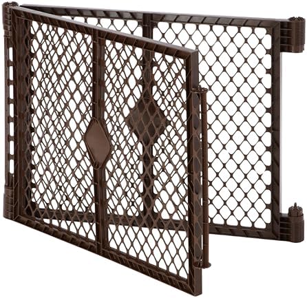 MyPet 2-Panel Extension for Petyard Passage: Made in USA. Freestanding. Increases Play Area up to 34 sq. ft. (26" Tall, Espresso) by NorthStatesMyPet