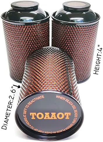 Gun Safe Dehumidifier, Moisture Absorbers, TOAAOT 200g Silica Gel Canister for Gun Case, Tool Box (3 Units) - Image 5