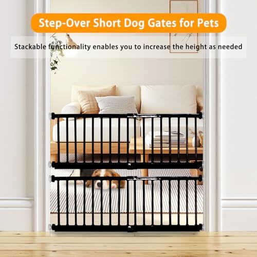SHYUJAJIE Dog Gate for Small Dogs,18" Height Short Dog Gate - Image 3