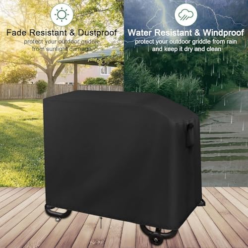 Mini Gas Grill Cover for Charbroil Bistro Pro Tabletop Electric Griddle - Image 7