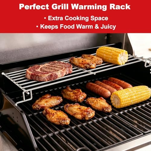 DELSbbq Grill Warming Rack for Charbroil Performance 2 Burner Grills - Image 6
