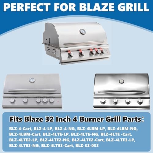 BLZ-32-033 Warming Rack for Blaze 32" 4-Burner – 31.125" 304 Stainless - Image 3
