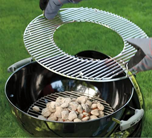 Weber® Gourmet BBQ System Hinged Charcoal Cooking Grate, Charcoal Accessories - Image 5