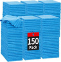 Shop Towels, 150 Pack Cleaning Rags Microfiber Towels, Bulk All-Purpose Microfiber Cleaning Cloth Lint-Free Wipe Washcloth for Commercial Garage Automotive & Housekeeping 11.5"*11.5" by HOMERHYME