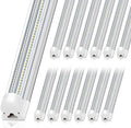 Barrina T8 LED Shop Lights 8FT, 100W 15000LM 5000K, High Output, 12 Packs by Barrina