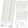 Super Bright 50W Led Shop Lights 4FT 10-Pack 5000K 7500LM For Garage Shop by ELEKICO