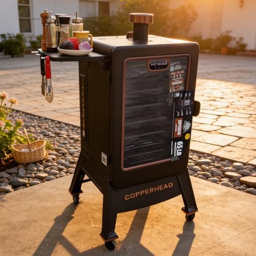 Utheer Folding Front Shelf for Pit Boss PBV4NX Smoker, BBQ Prep Table - Image 2