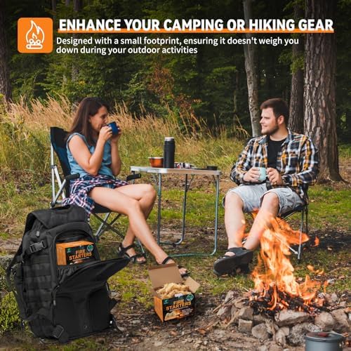 Realcook Natural Fire Starter for Campfires: All Weather Firestarters - Image 7