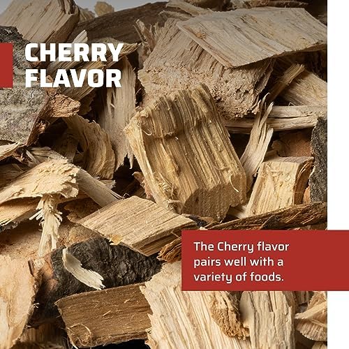 Camp Chef Premium Hardwood Chips - Wood Chips for Smoking & Outdoor Grilling - Compatible with Pellet Grills, Smokers & Barbecues - Made in The USA - Cherry, 192 cu in - Image 2