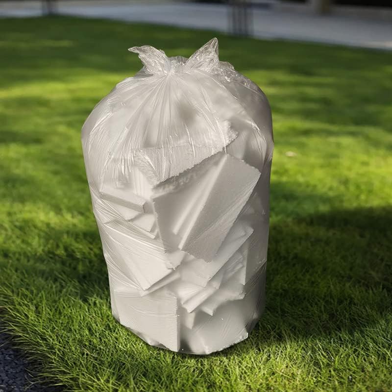 Typlastics 45-48 Gallon Clear Trash Liners Bulk 200 Pack 43" x 48" - Image 6