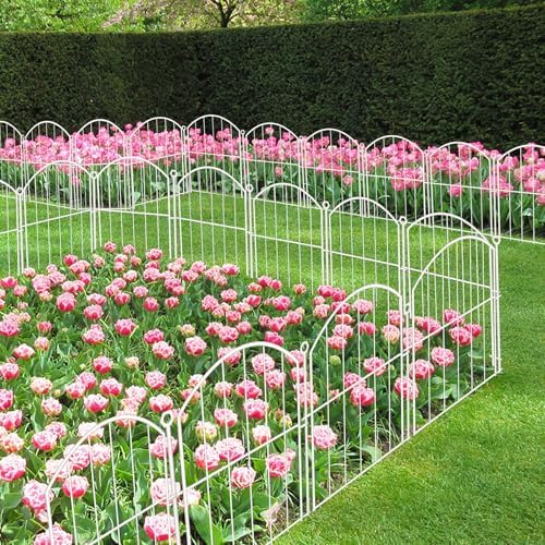 Decorative Garden Fence, 17in (H) x 30ft(L) No Dig Fence - Image 6