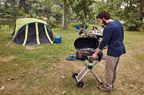 Coleman RoadTrip 285 Portable Propane Grill, 3 Burners, Green - Image 2