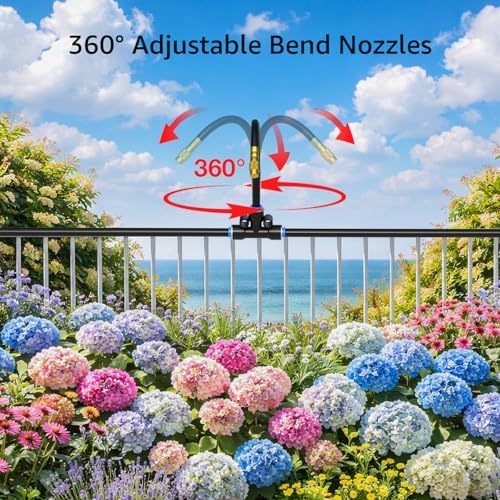 Bluepro Drip Irrigation System with 360° Adjustable Copper Nozzles - Image 2