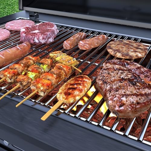 2pcs Stainless Steel Cooking Grates for Weber, 17.5'' x 23.8'' - Image 5