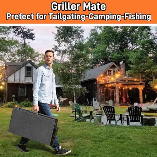 EUTRKei Outdoor Grill Table Cart &Griddle Cover - Image 5
