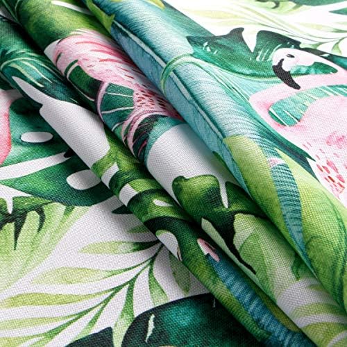 EHouseHome Outdoor Indoor Tablecloth with Umbrella Hole for Oval Table,Waterproof Patio Table Cloths, Spring/Summer Table Covers with Zipper for Backyard Circular Table/BBQs/Picnic,60 x 84 inches - Image 5