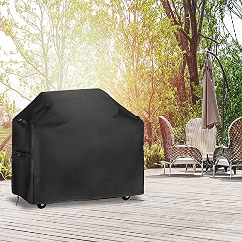 Vailge Grill Cover,72-inch Waterproof BBQ Cover,600D Heavy Duty Gas Grill Cover, UV & Dust & Rip & Fading Resistant,Suitable for Weber, Brinkmann, Char Broil Grills and More,Black - Image 7