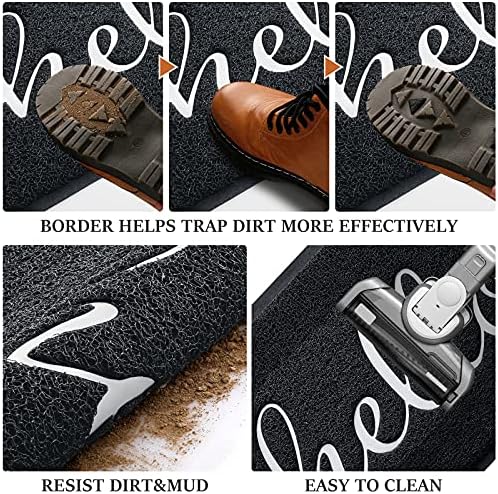 Door Mat Welcome Mat Floor Mat for Entryway, Patio, High Traffic Areas - Image 6