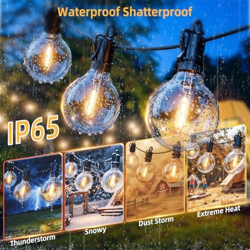 ZJOJO 100FT Solar String Lights Outdoor Waterproof, Solar String Lights - Image 6