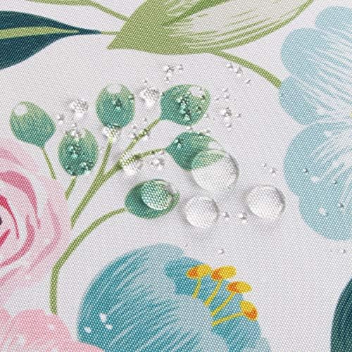 EHouseHome Outdoor Indoor 60inch Round Tablecloth with Umbrella Hole and Zipper, Waterproof Zippered Patio Cloths, Spring/Summer Table Covers for Backyard Circular Table/BBQs/Picnic - Image 6