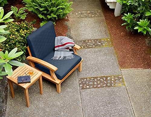 Classic Accessories Montlake® FadeSafe® Patio Lounge Chair/Loveseat Back Cushion, 25 x 15 x 4 Inch, Antique Beige - Image 6