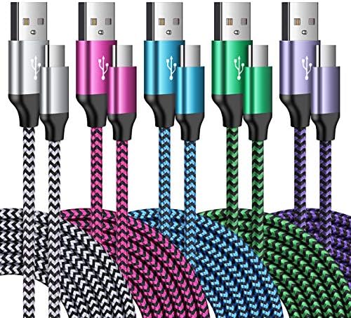 USB C Cable 3FT for Samsung Galaxy S26 S25 Ultra S24 A17 A56 A36 A16 A15 by SIXSIM